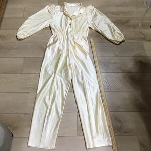 Elegant Cream Jumpsuit